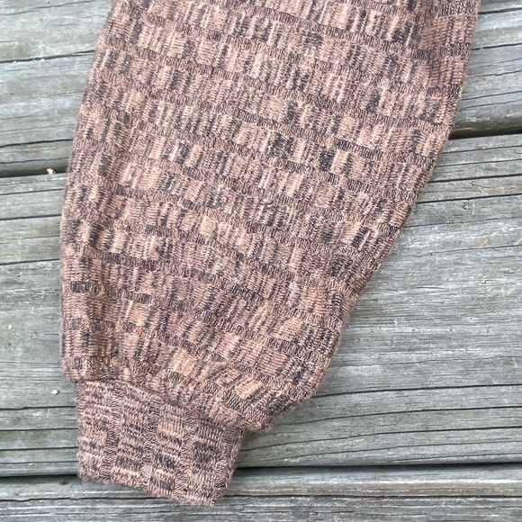 Philosophy sweater brown black with slight puff sleeves - Picture 11 of 12